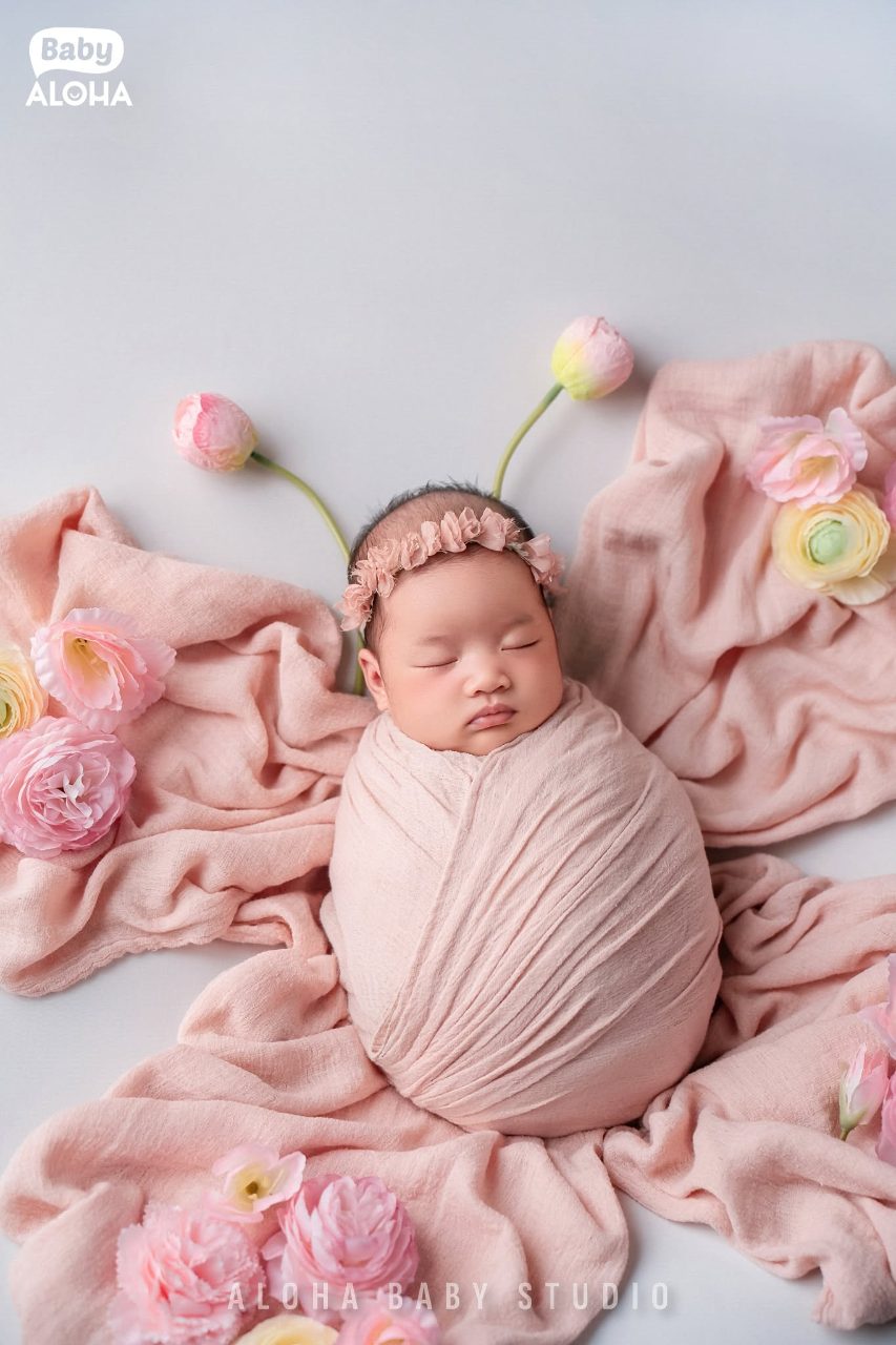 Album ảnh Newborn Baby Butterfly