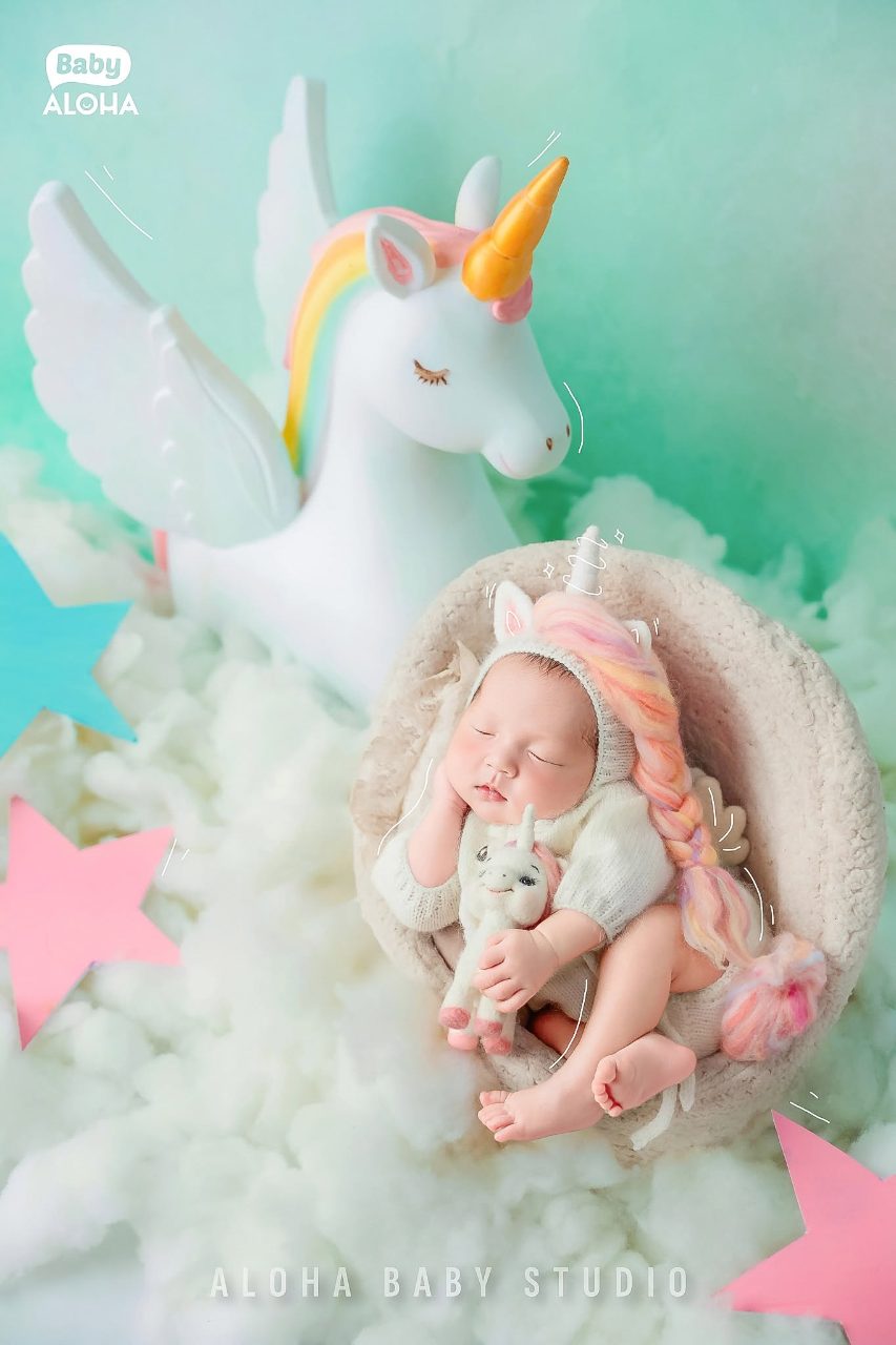 Album ảnh Newborn Baby Unicorn